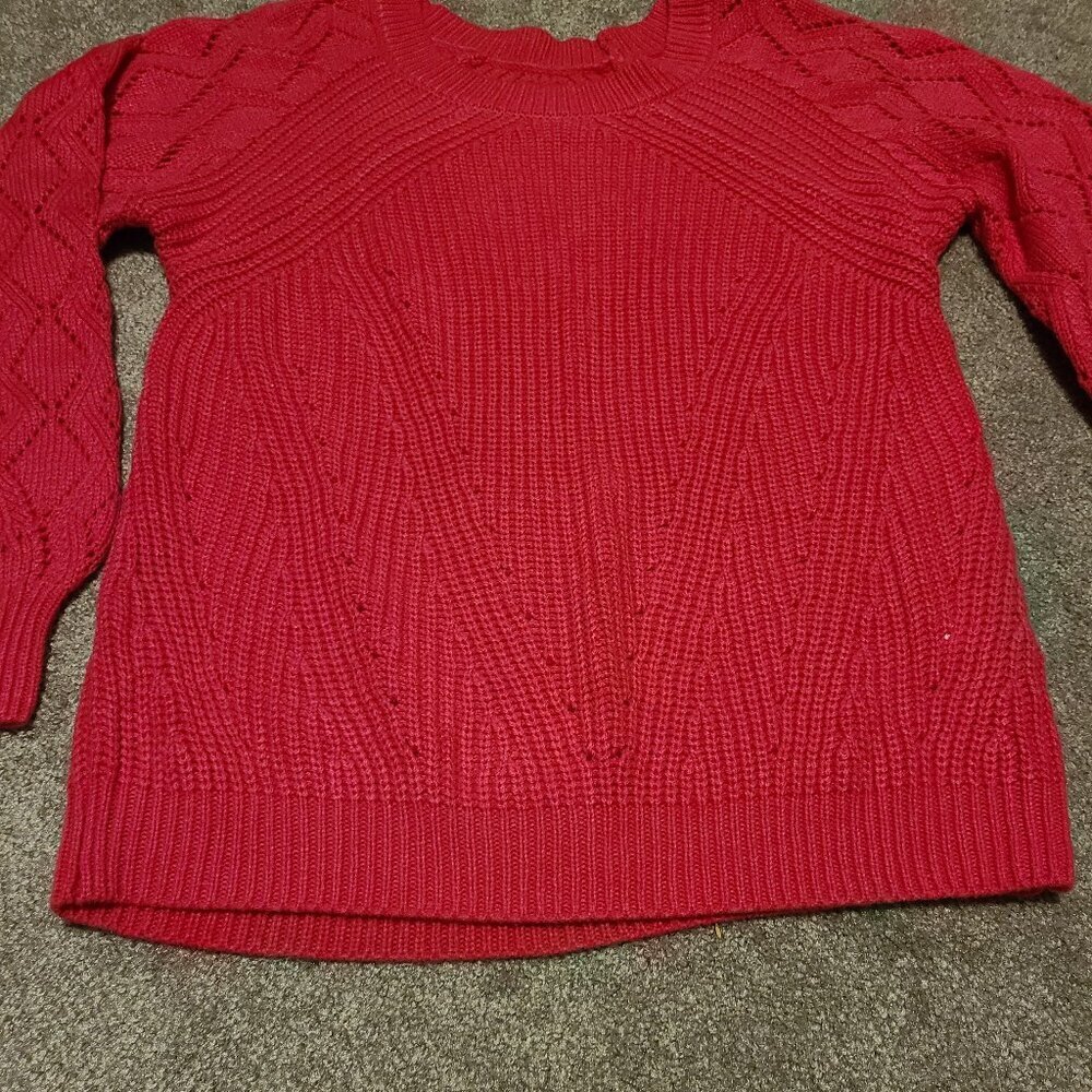 💰Make an offer, bundle and save💰 NWOT Pink knit vintage sweater - Picture 5 of 6